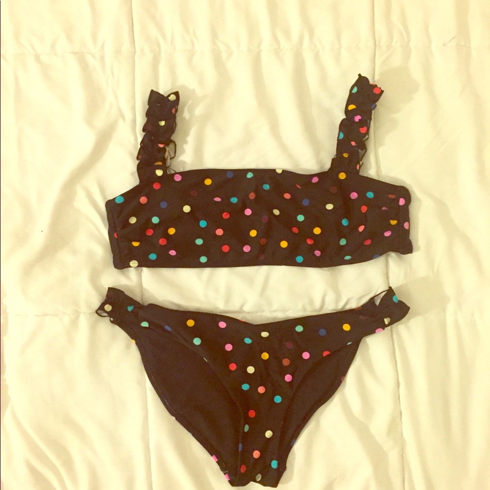 Polka dot bikini
